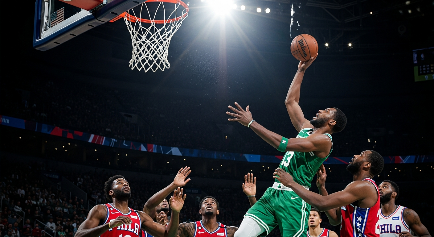 Celtics vs 76ers Game 3 - NBA Playoffs 2026