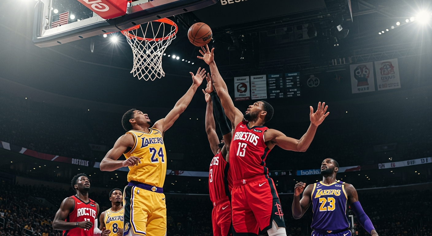 Lakers vs Rockets Game 3 - NBA Playoffs 2026