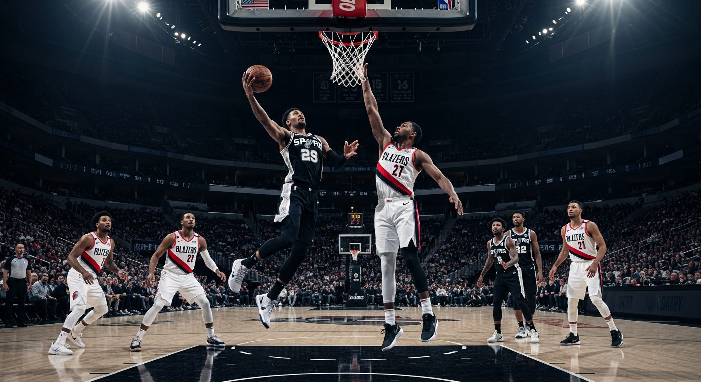 SA vs Portland Trail Blazers Game 3