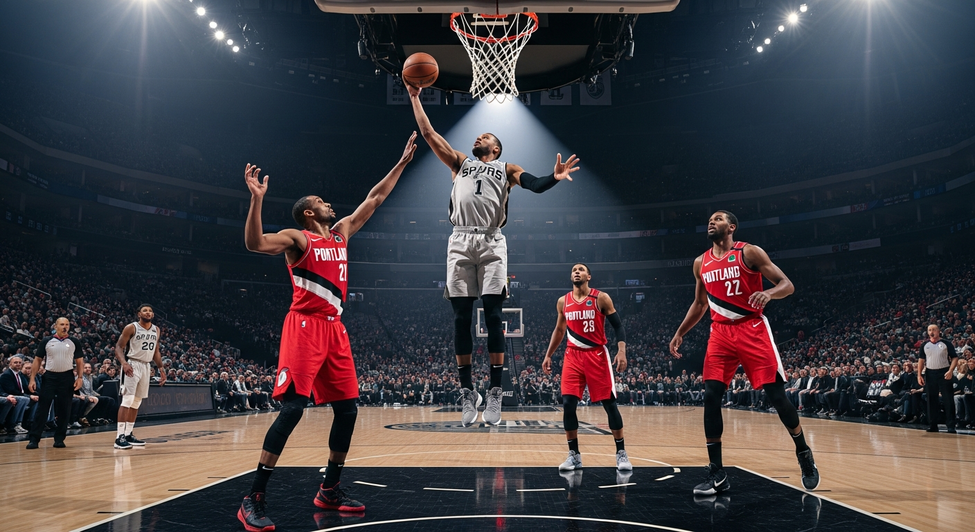 Spurs vs Trail Blazers Game 3 - NBA Playoffs 2026